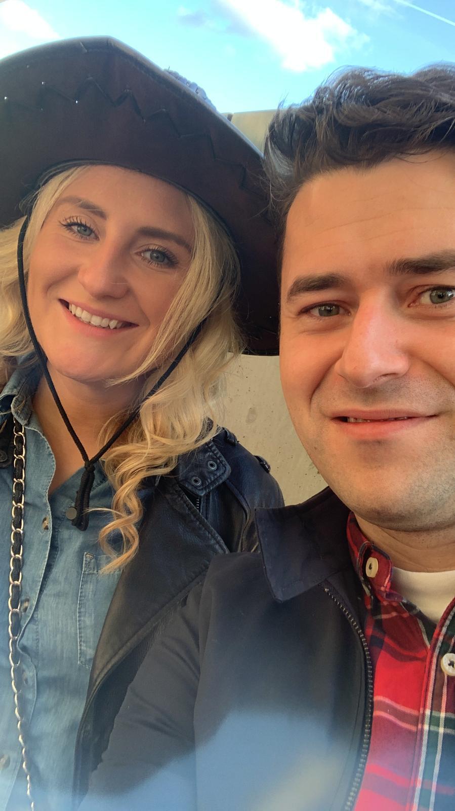 Hats on, heading for the races