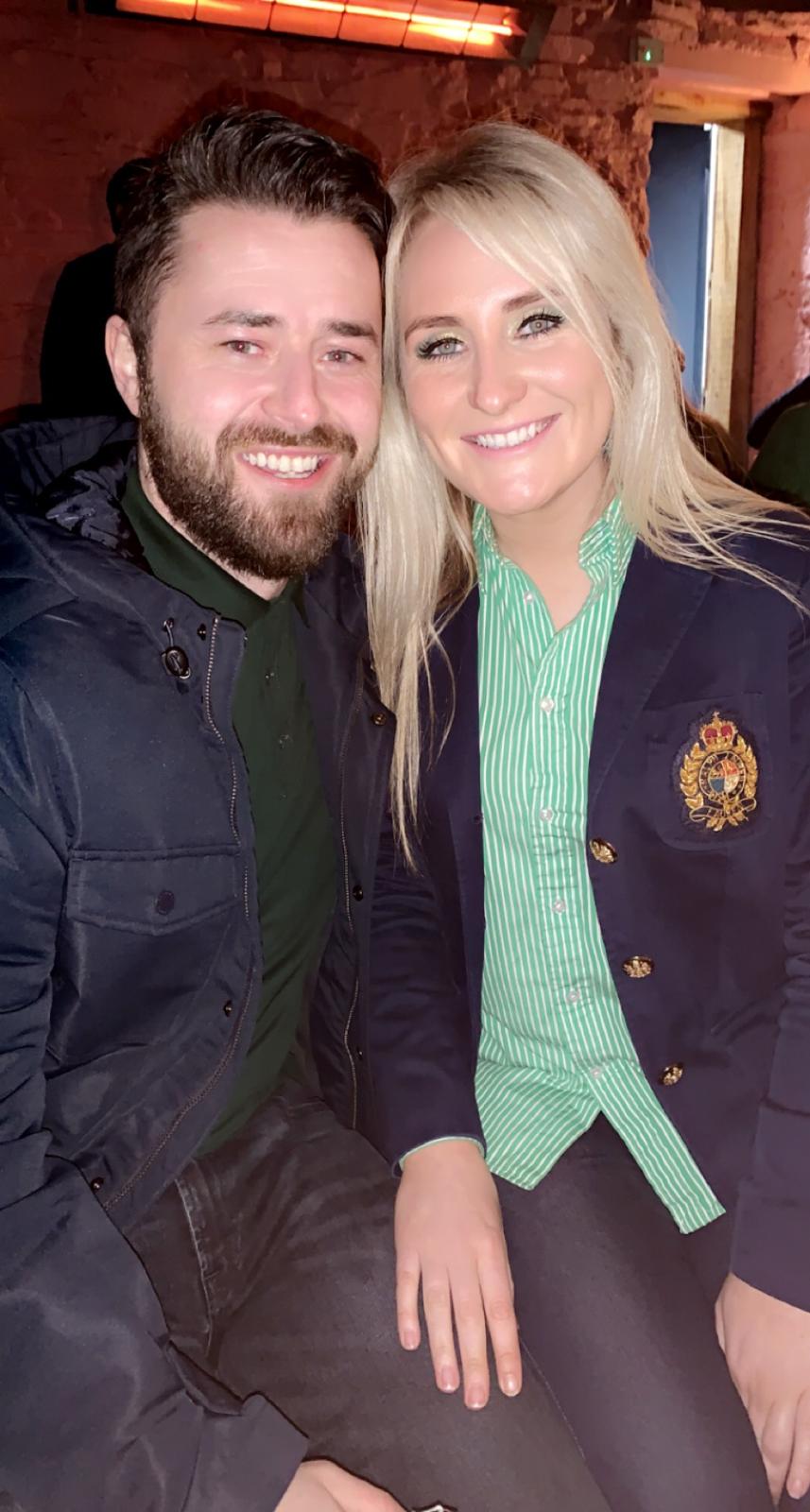 A night out, cheek to cheek